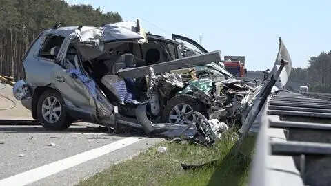 Świecko: Wypadek na autostradzie
