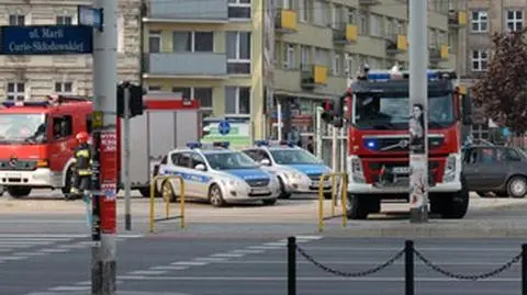 To nie bomba, nie atrapa. To ekipa remontowa