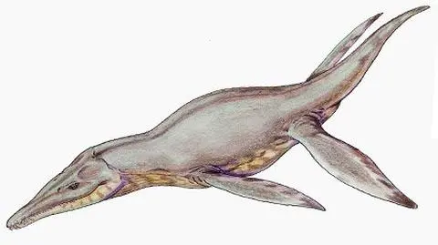 Prehistoryczny morski potwór w 3D