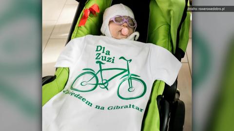 Każdy wykęcony kilometr to pieniądze na pomoc chorej Zuzi