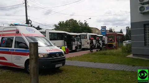 Na miejscu pojawiły się karetki i śmigłowiec Lotniczego Pogotowia Ratunkowego 