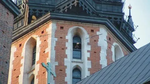 Wieża Mariacka do remontu. 
Wchodzić mogą tylko hejnaliści