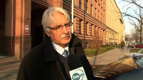 Waszczykowski: poprosimy przedstawiciela Unii o wyjaśnienia