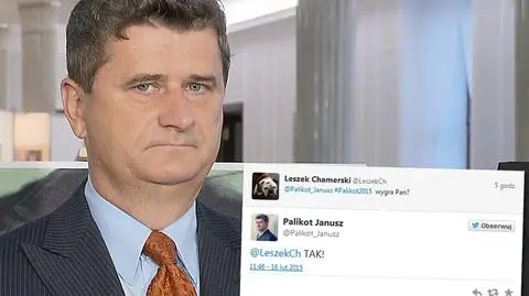 Czat z Januszem Palikotem w serwisie Twitter
