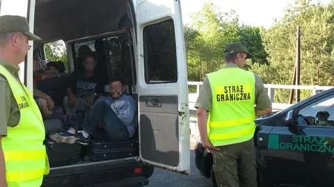 16 Rumunów w jednym busie. Zatrzymała ich straż graniczna