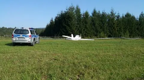 Awionetka uderzyła w stojącego na polu mężczyznę. Poszkodowany zmarł