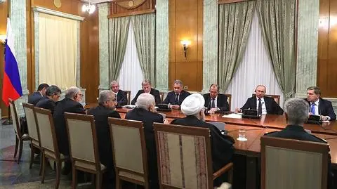 Putin i Rowhani w Moskwie