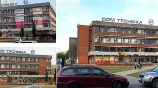 Dom Technika w Gdańsku. Tutaj udało się już usunąć reklamy, które szpeciły budynek.