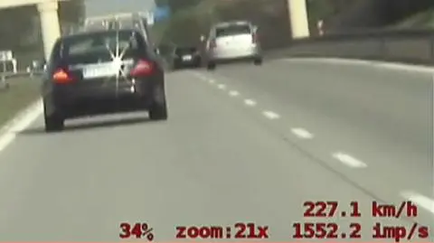 Gigantyczna prędkość na autostradzie