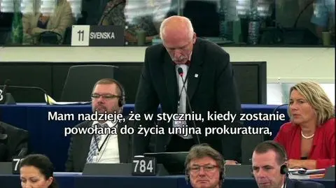Janusz Korwin-Mikke w Parlamencie Europejskim