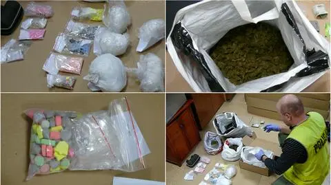 Ponad cztery kilogramy różnych narkotyków w mieszkaniu