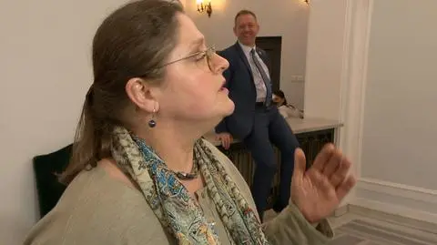 Robert Telus nie mógł się doczekać na odebranie płaszcza