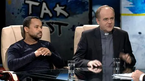 Krystian Legierski i ks. Andrzej Kobyliński