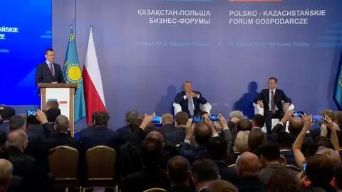 Andrzej Duda i prezydent Kazachstanu