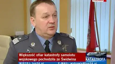 Gen. Usarek: nic nie zapowiadało tragedii