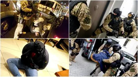 Zielona Góra: Antyterroryści zatrzymali pięć osób