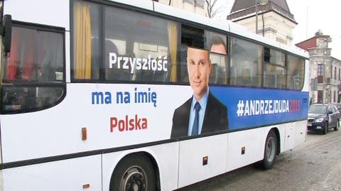 Andrzej Duda "odpalił" autobus