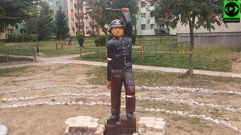Legnica: powstaniec warszawski na osiedlowym skwerze