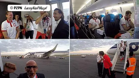 Wesoły powrót kadrowiczów do La Baule