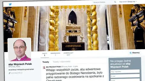Abp Wojciech Polak założył konto na Twitterze