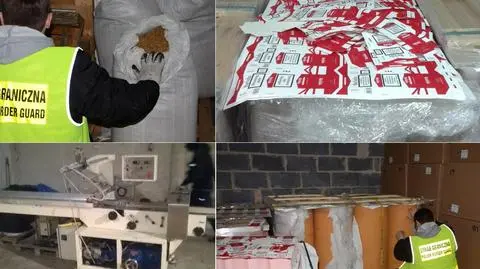 Śląsk. Straż graniczna odkryła nielegalną fabrykę papierosów