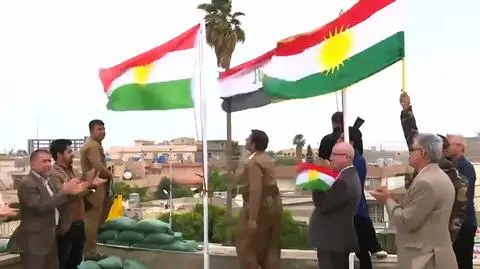Kirkuk. Kurdyjska flaga załopotała na cytadeli