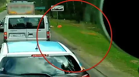 "Polska i Świat". Reakcja kierowcy ciężarówki na zaśmiecanie dróg