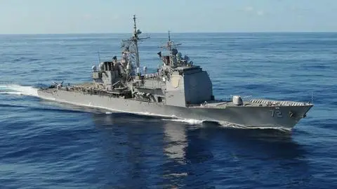 Krążownik US Navy na Morzu Czarnym. "Promuje pokój" i ćwiczy z Turkami