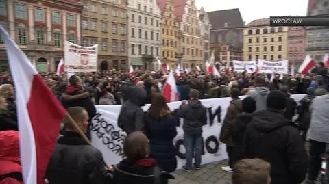 Protesty po wyborach przeniosły siena ulicę