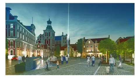 Znikają auta spod urzędu w Poznaniu. Archeolodzy sprawdzą, co jest pod kostką