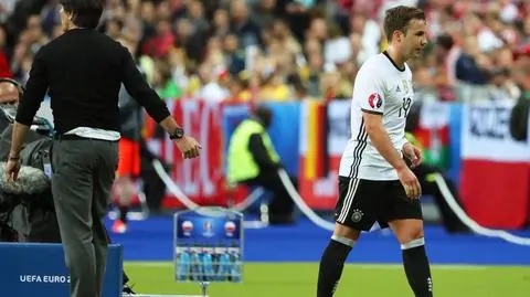 To na razie nie jest najlepszy turniej dla Mario Goetze