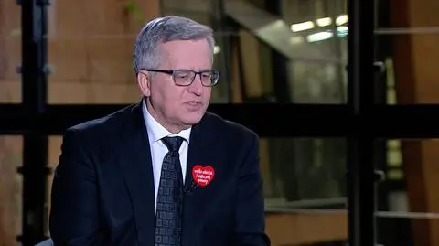 Komorowski o sytuacji w Polsce po śmierci Adamowicza