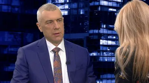 Roman Giertych w "Kropce nad i" w TVN24