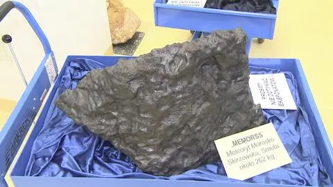 Minerały odkryto w meteorycie Morasko