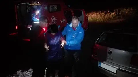 Leskowiec. Ratownicy GOPR odnaleźli starsza kobietę, która zgubiła się w lesie
