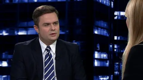 Gościem "Kropki nad i" był Adam Hofman 