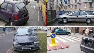 Wrocławscy kierowcy w galerii straży miejskiej 