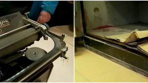 Maszynę do pisania marki Mercedes znaleziono w bocheńskim sejfie