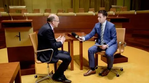 Koean Lenaerts rozmawiał z TVN24 BiS