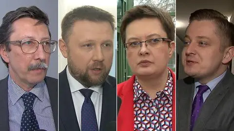 Politycy o najnowszym sondażu partyjnym