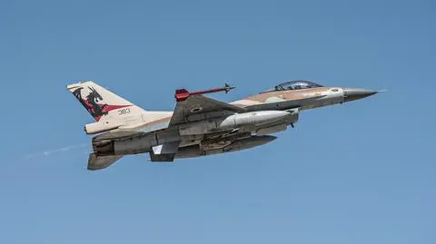 Atak rakietowy Izraela na cel wojskowy w południowej Syrii