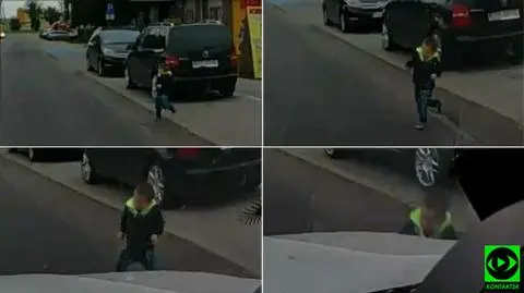 Przemyśl. Dziecko wybiega tuż pod koła samochodu