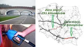 "Tutaj ktoś się zatrzymuje co chwila" - na S8 nie ma stacji benzynowych
