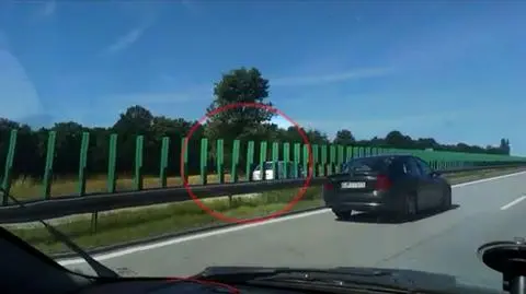 Czasami kierowcy mylą kierunki na drodze szybkiego ruchu 