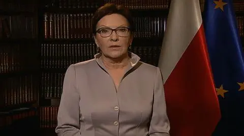 Ewa Kopacz w wystąpieniu nt. uchodźców