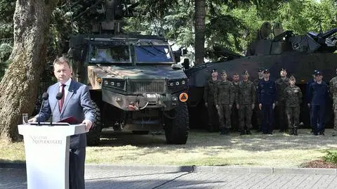 Minister Mariusz Błaszczak mówił o przyszłości wojska