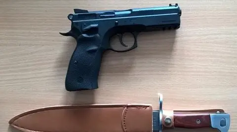 "Groził żonie wiatrówka, kazał sobie przynieść piwo"