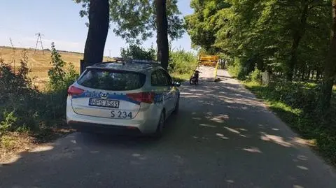 Przyjechał po wrak po wypadku, był pijany. Kierowca lawety z zarzutami