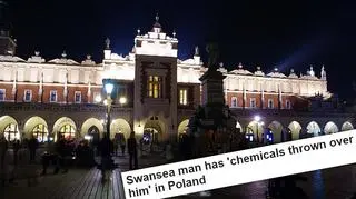 Do incydentu miało dojść na krakowskim Rynku