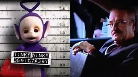 "Skorumpowany" Tinky Winky